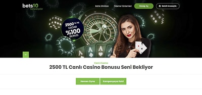 Bets10 Kazandiran Casino Oyunlari